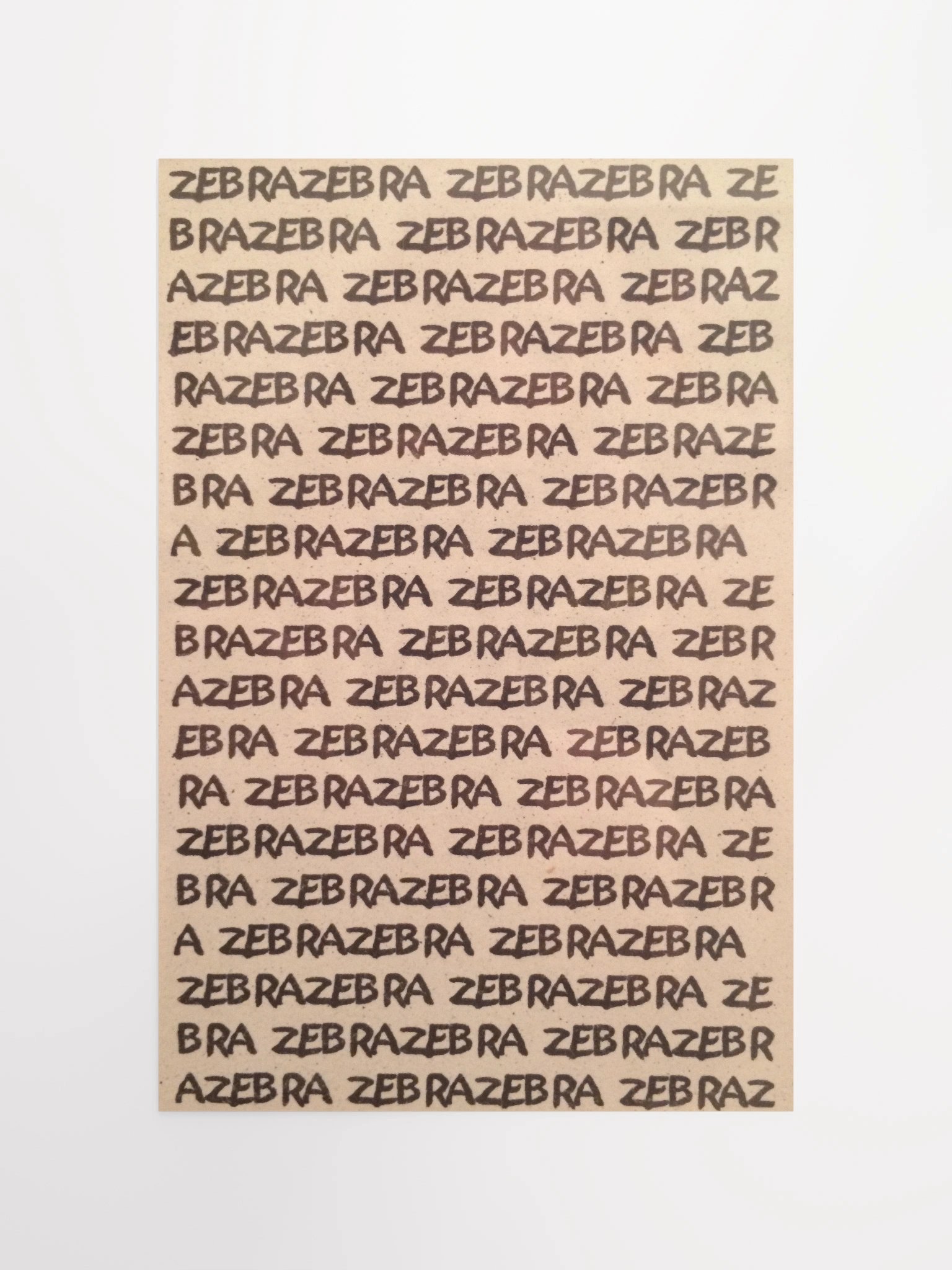 ZebraZebra Poster product image (4)
