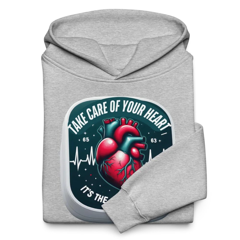 EKG Heartbeat Unisex Hoodie product image (40)