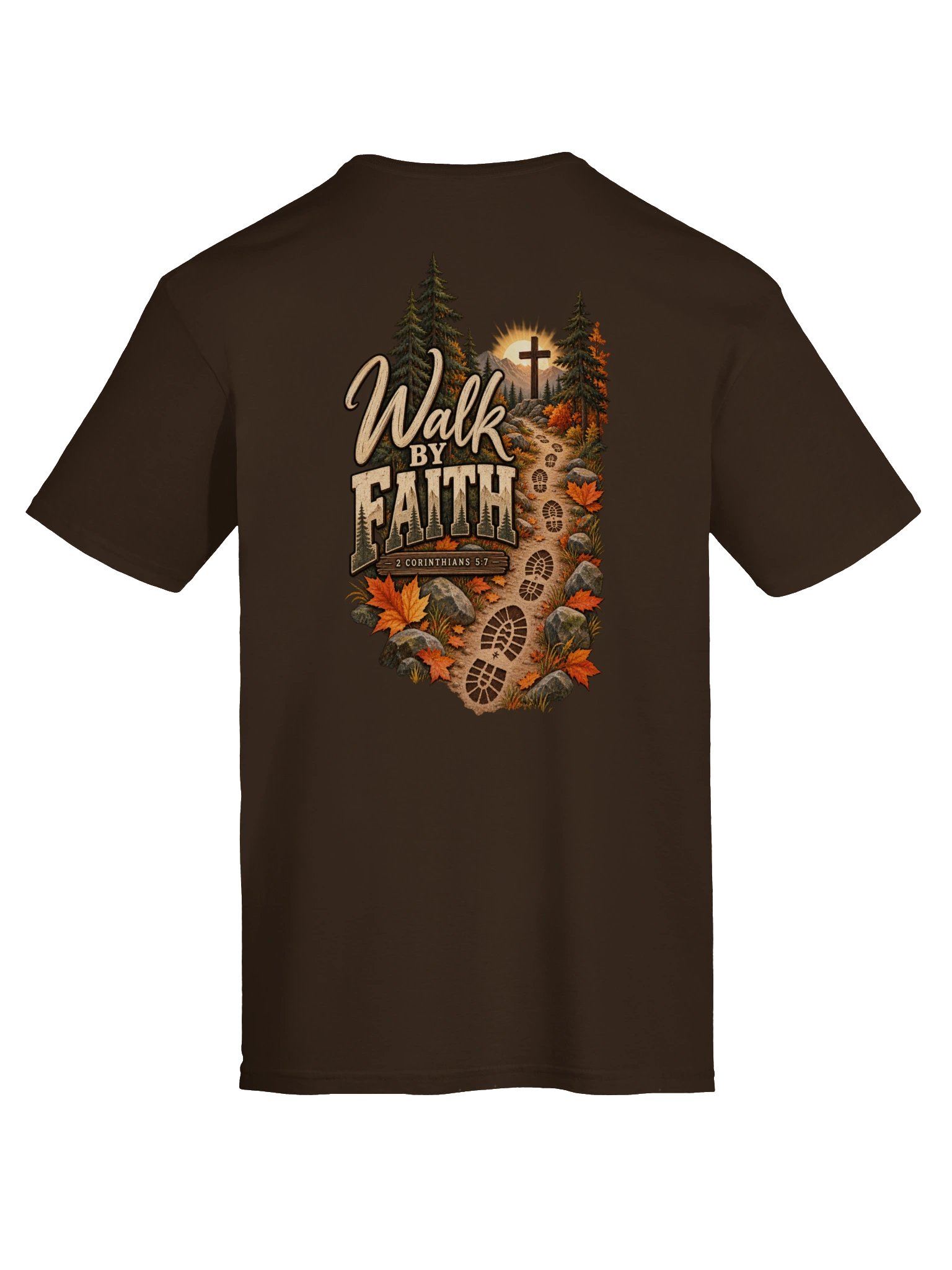 Walk by Faith Tee | 2 Corinthians 5:7 product image (17)
