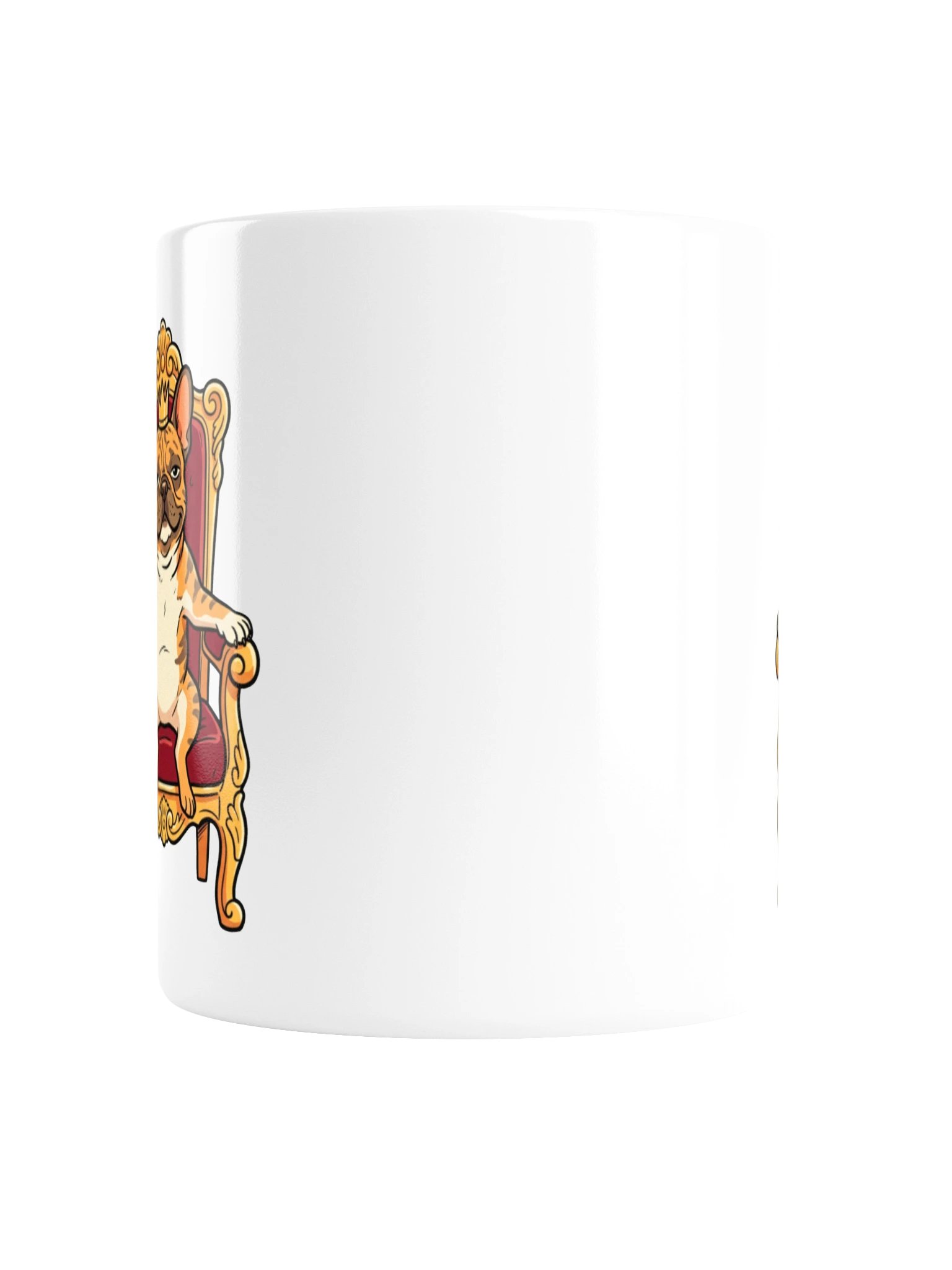 French Bulldog on the Throne Mug product image (2)