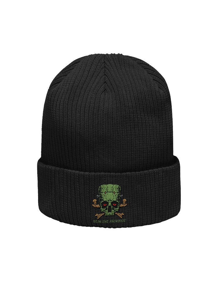 Bear the Astronot Frankenstein Skull Beanie product image (1)