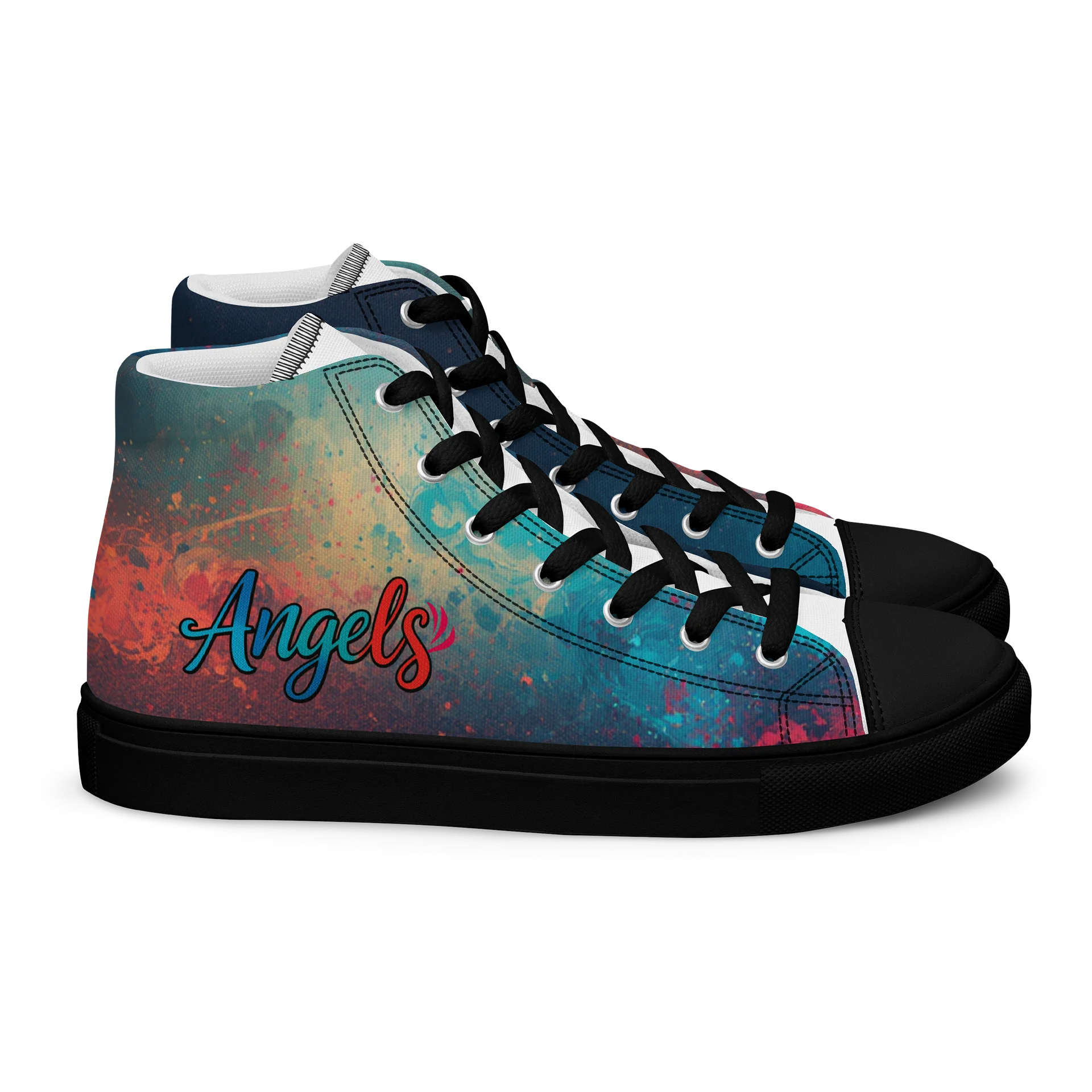 Angels Womens High Top Canvas Shoes product image (2)