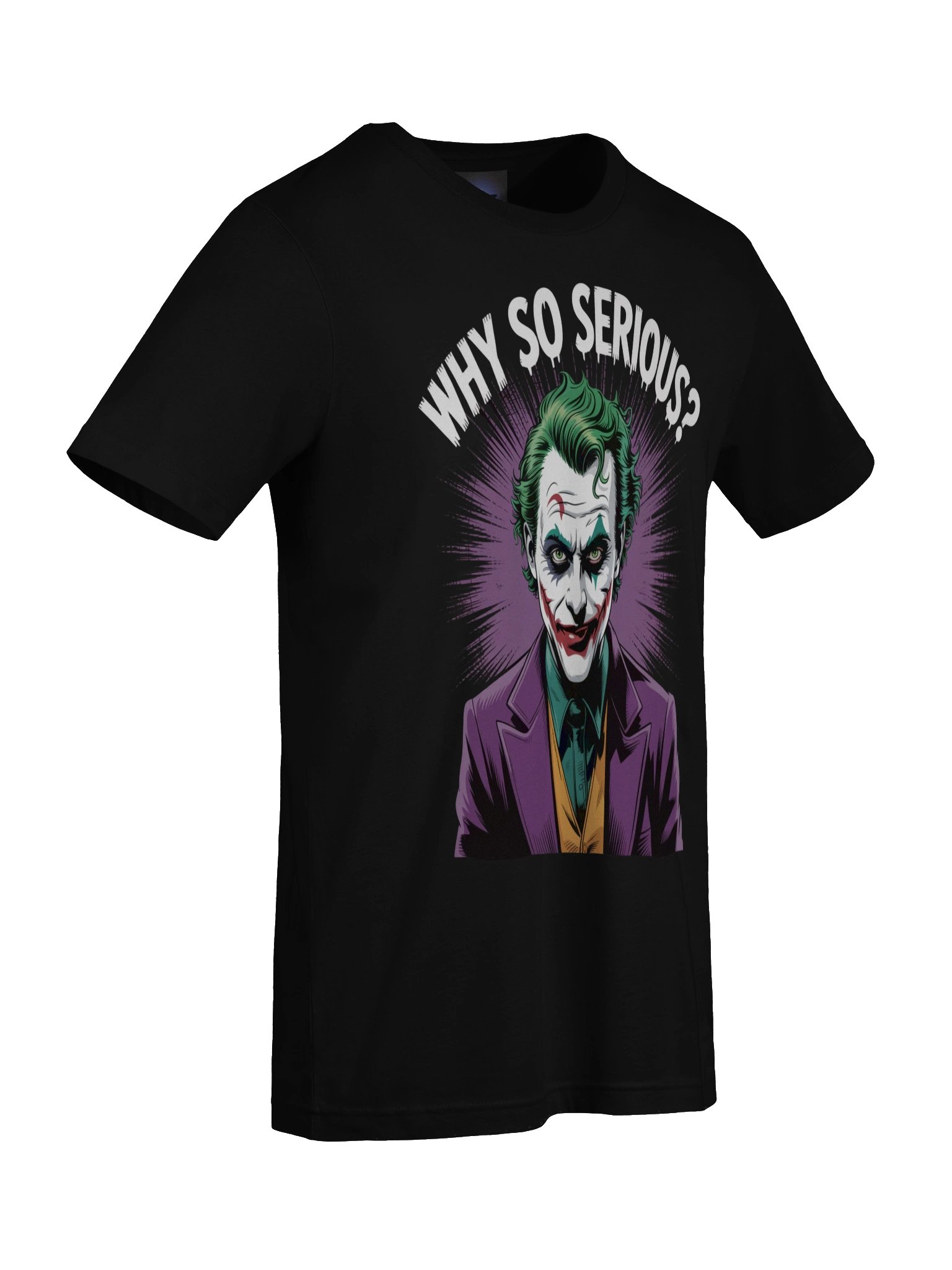 Sinister Query: Why So Serious? Joker T-Shirt product image (9)