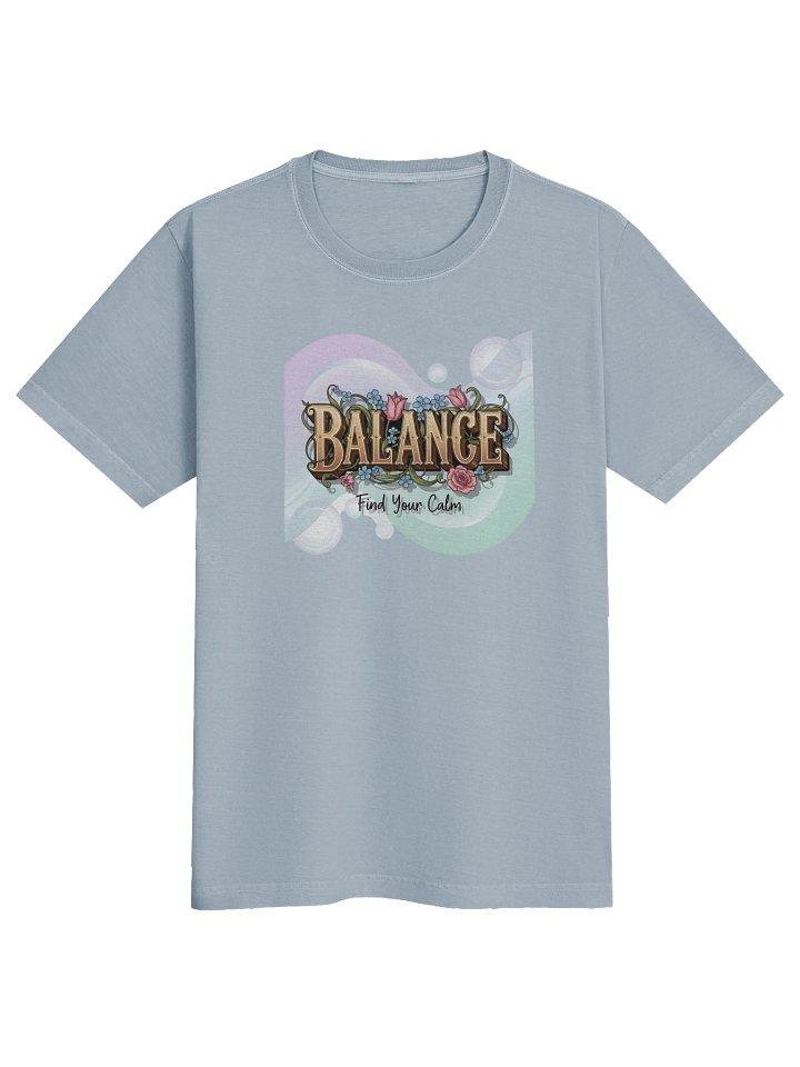 Floral Balance Oversized Tee product image (1)
