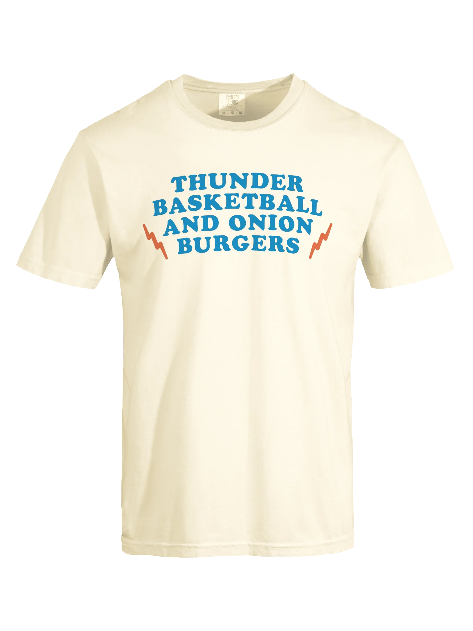 Thunder Basketball and Onion Burgers Tee product image (45)