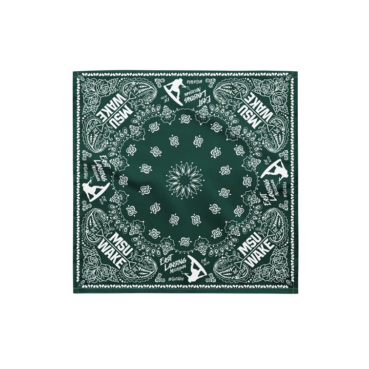 MSU Wake Bandanna product image (1)