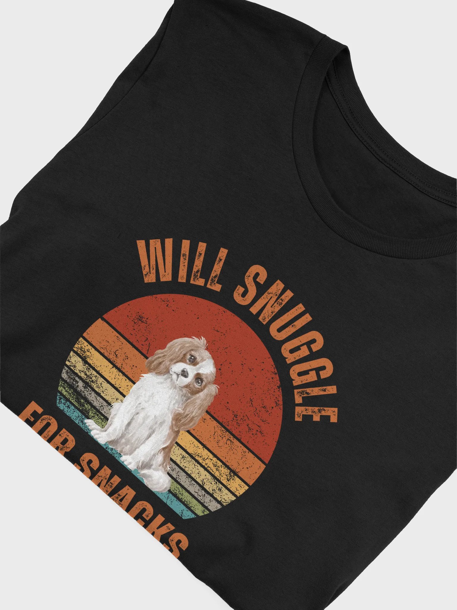 Snuggle-Ready Cavalier King Charles Spaniel T-Shirt product image (3)