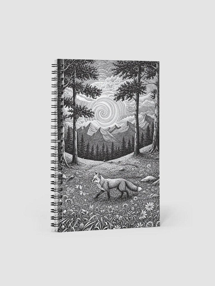 Whimsical Forest Fox Notebook product image (2)