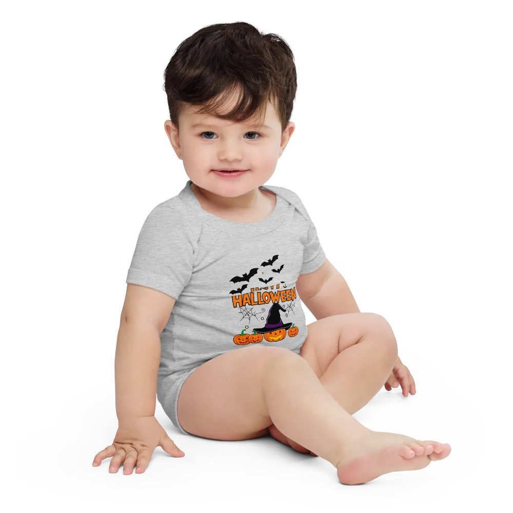 Happy Halloween Baby Romper Onesie product image (4)