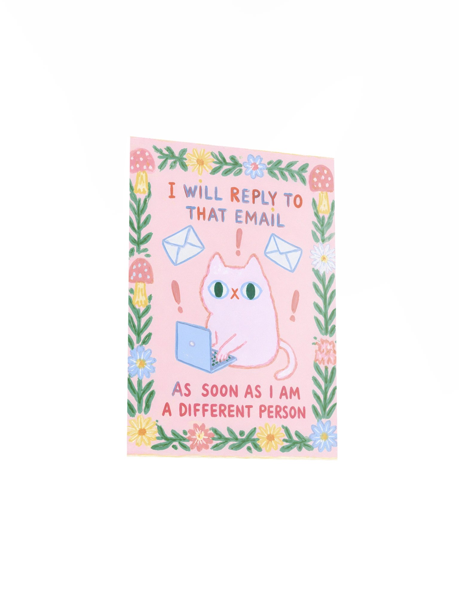 I’ll Reply Soon Cat Meme Poster product image (16)