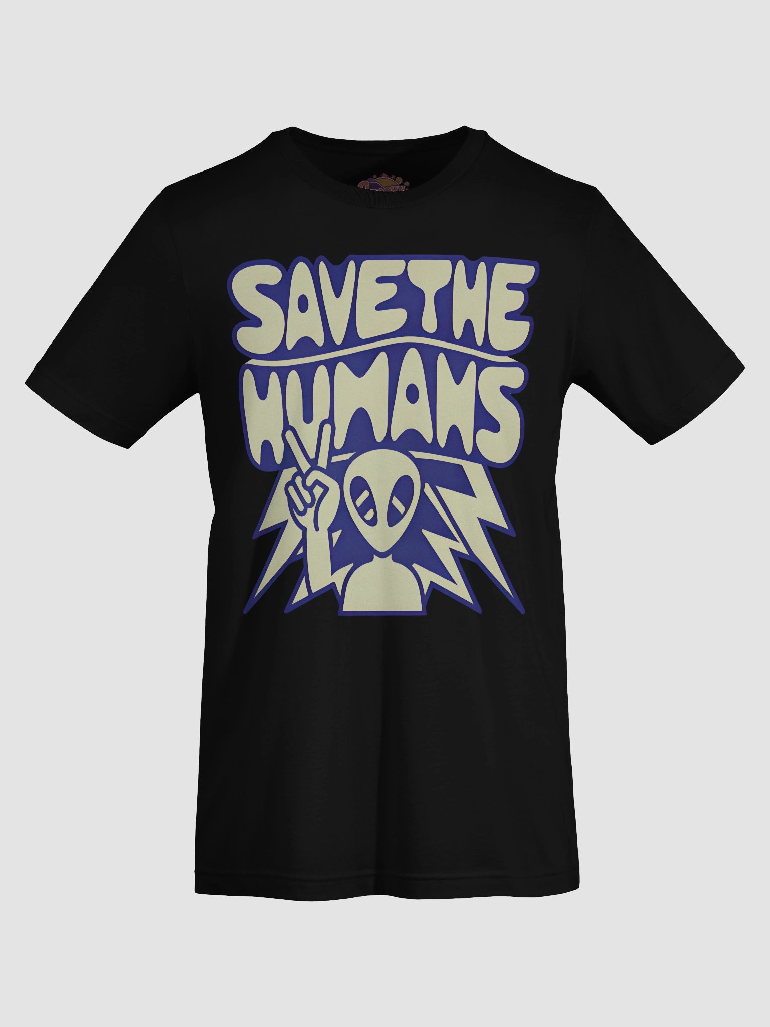 Peaceful Alien Save the Humans T-Shirt product image (5)