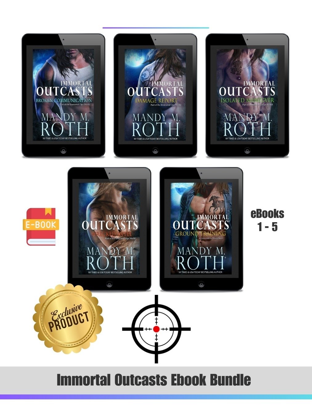 Immortal Outcasts Bundle Ebooks 1-5 product image (1)