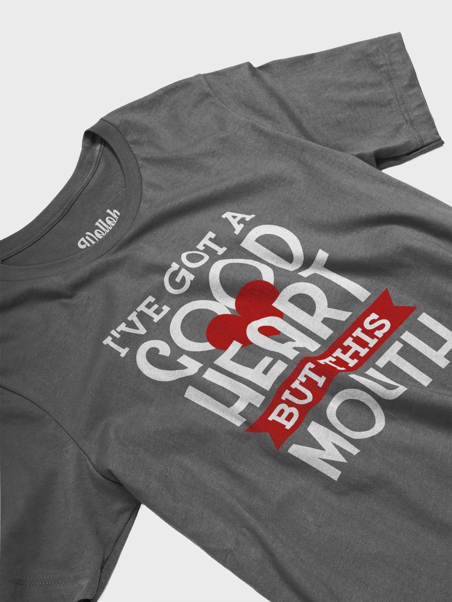 Good Heart, Sassy Mouth T-Shirt – Perfect for Valentine's Day or Everyday Sass! product image (4)