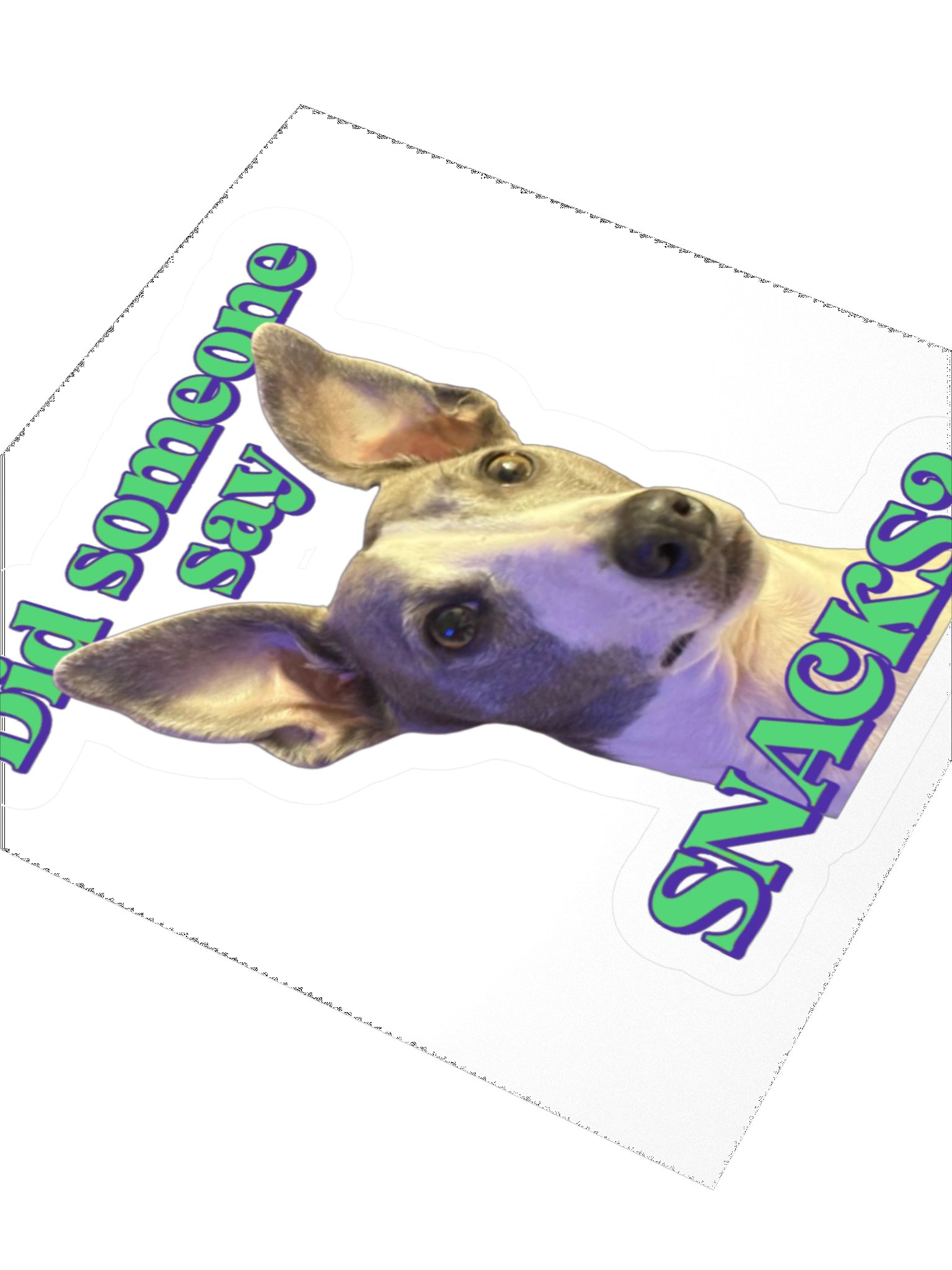 "Snacks" Hervey sticker product image (7)