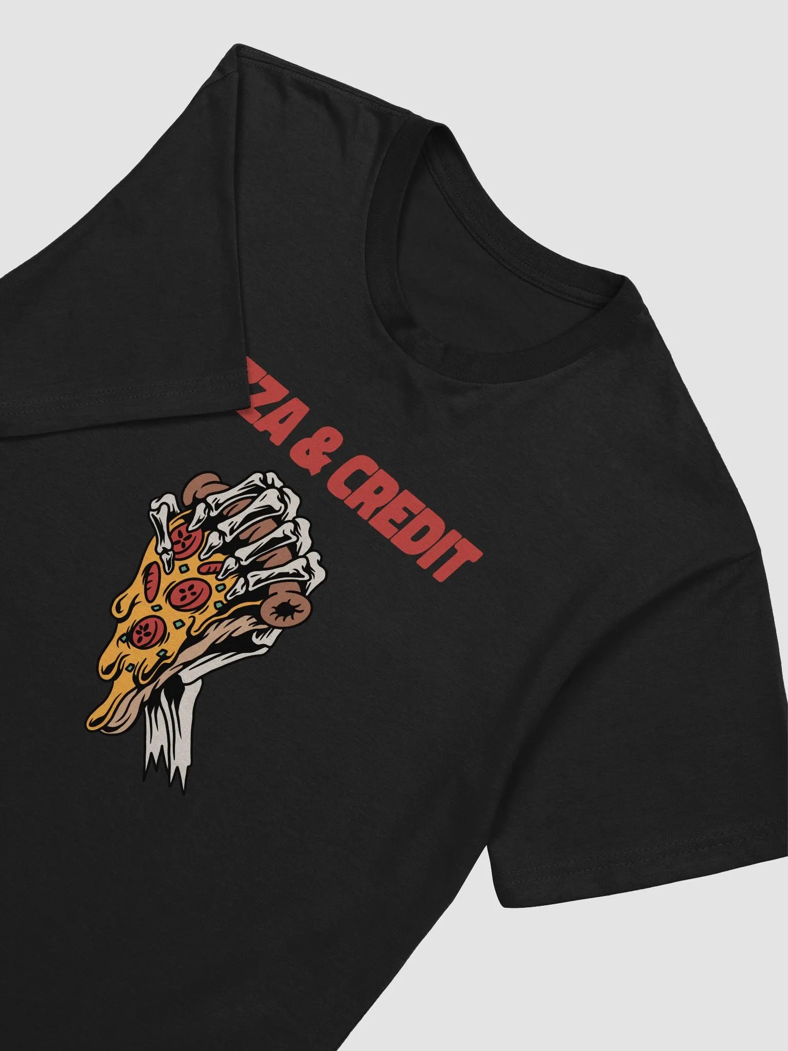 Pizza and Credit tee product image (4)