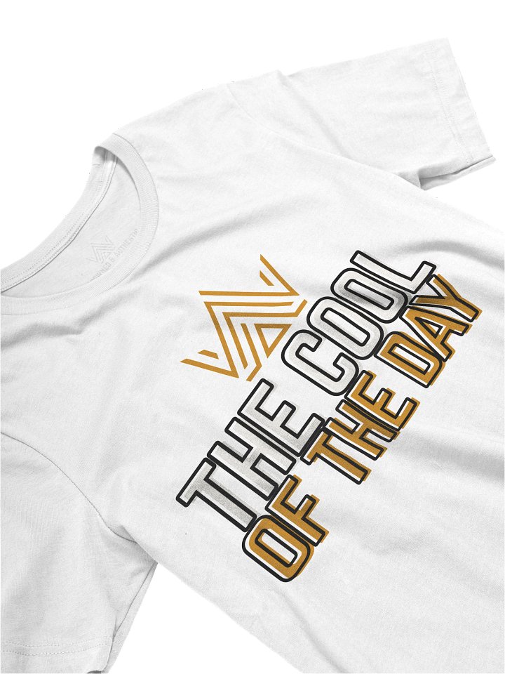 #TCOTD The Cool of the Day T-Shirt (Gold & Black Design) product image (1)