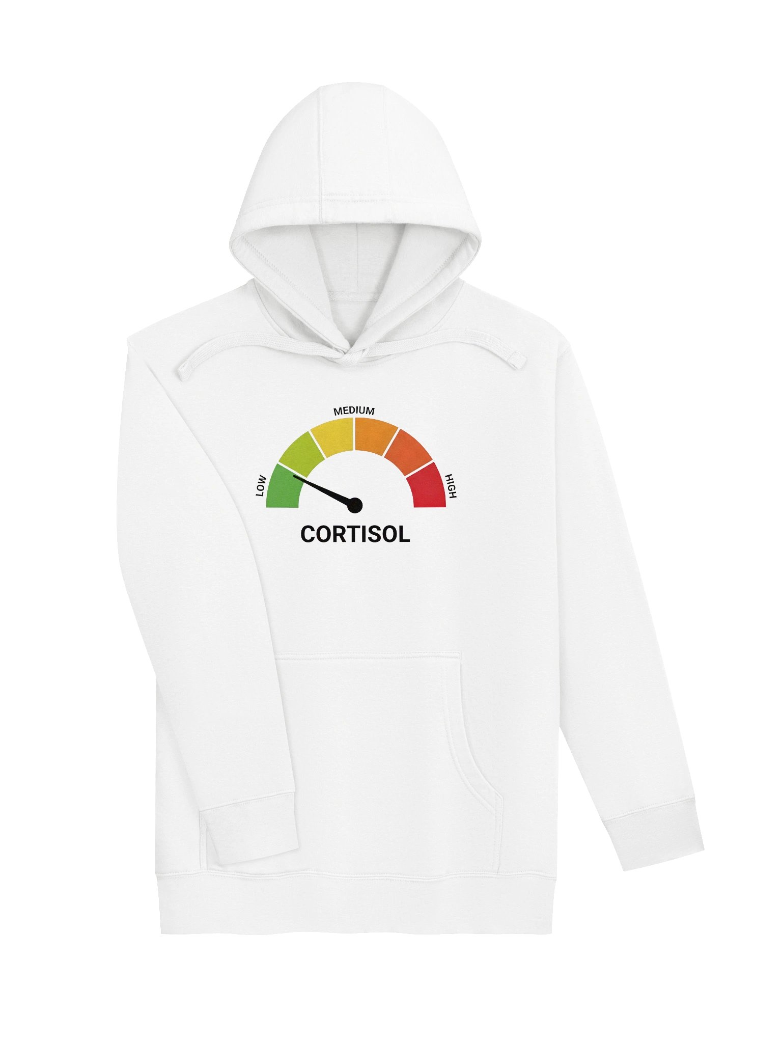 Low Cortisol Premium Hoodie Black product image (3)