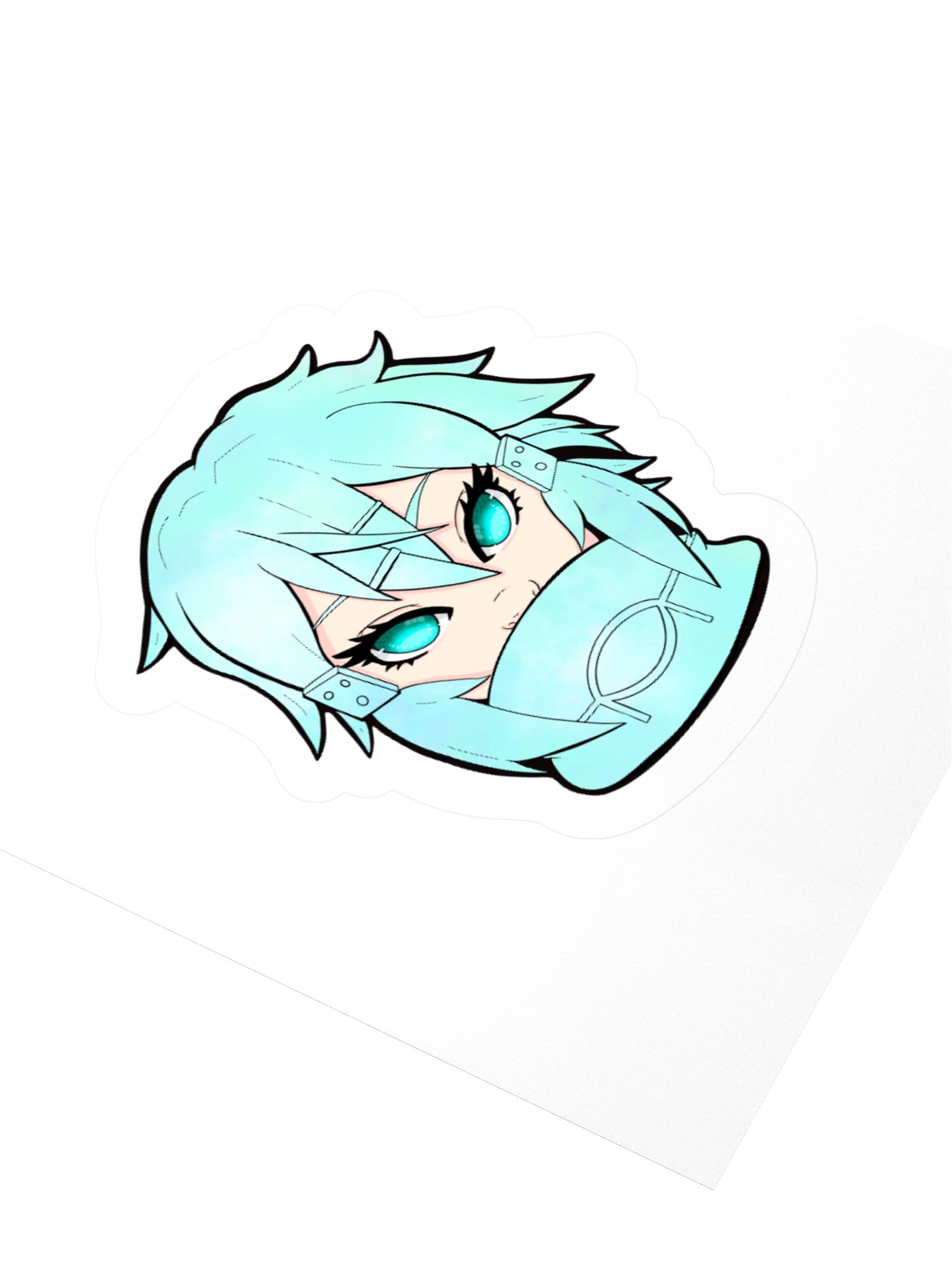 Sinon Headshot Sticker product image (10)