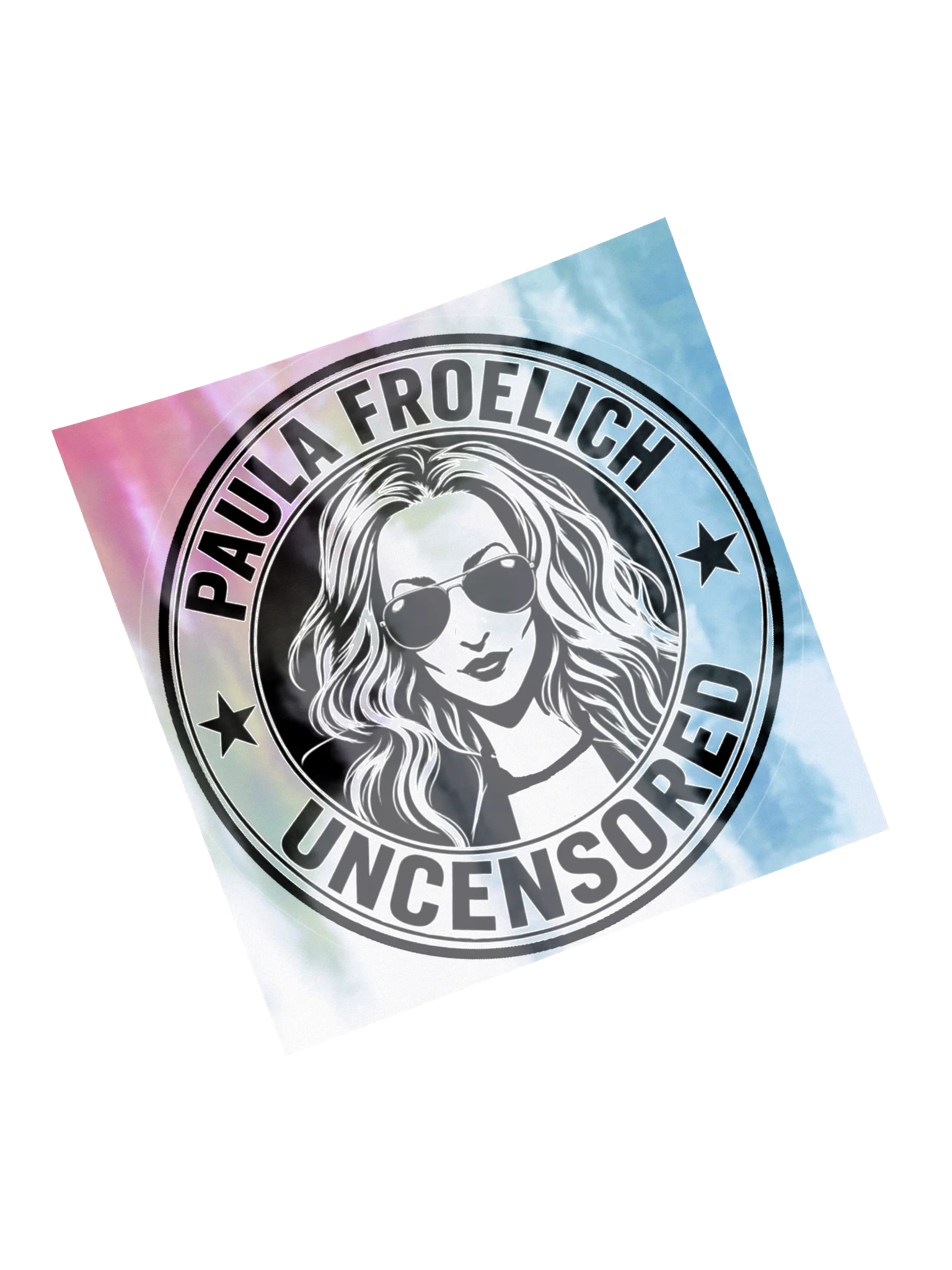 Paula Froelich: Uncensored Holographic XL Sticker product image (5)