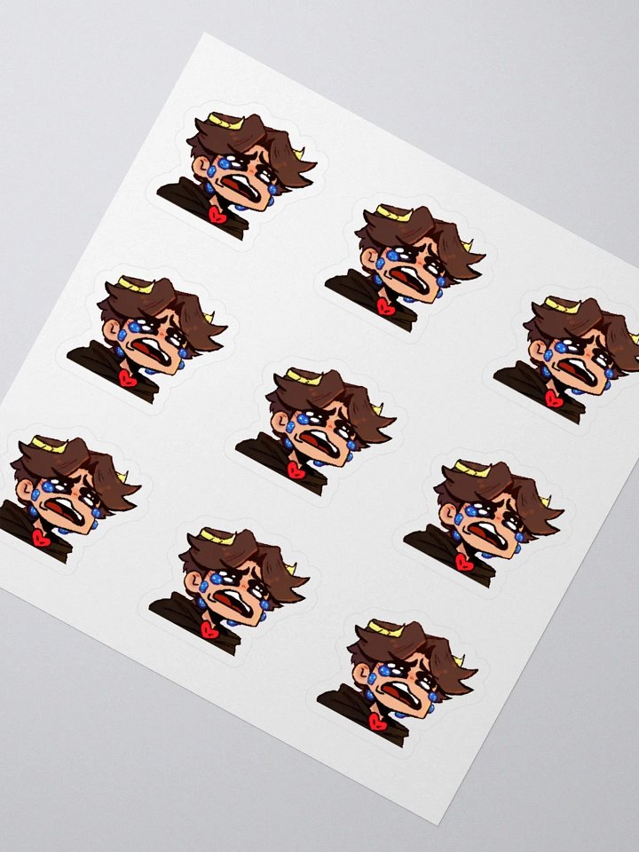 Nukeri Emote Sticker Set - 9x Sad product image (4)
