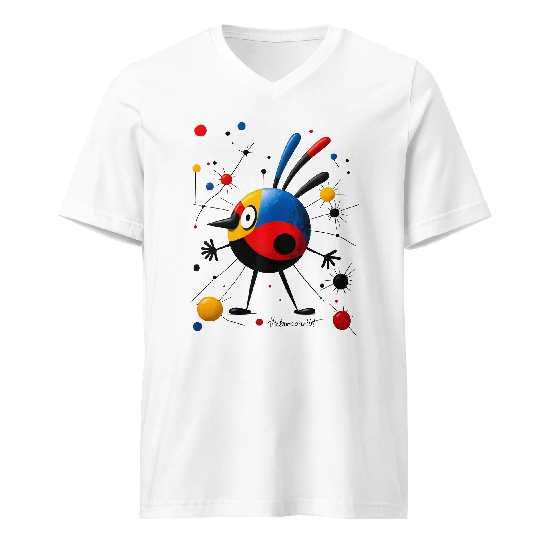 Bella+Canvas Short Sleeve V-Neck Jersey T-Shirt product image (1)