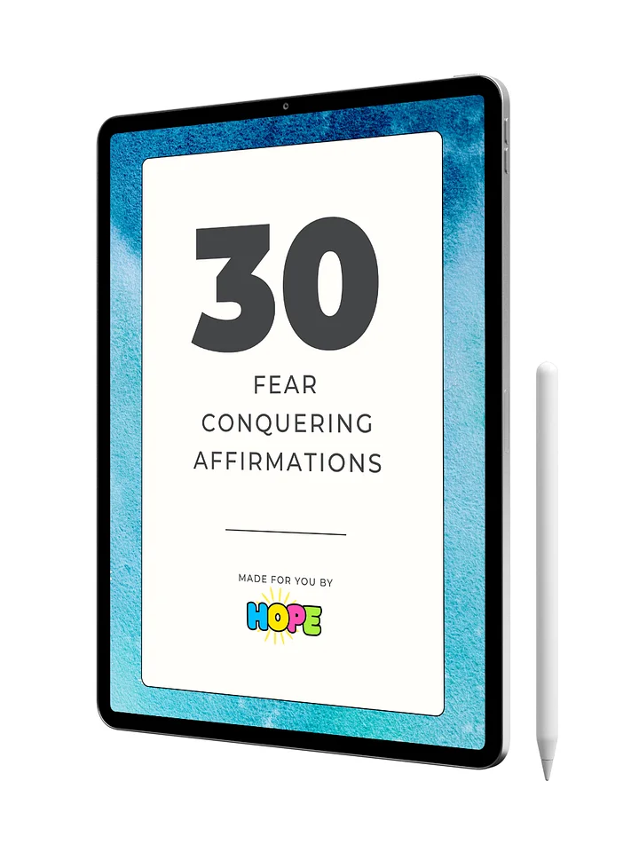Fearless Spirit: 30 Affirmations to Build Courage & Confidence product image (1)