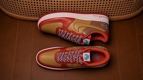 Nigo x j-hope Air Force 1 - Color, Price and ReleaseNigo and j-hope use glossy leather, blue accents and patterned laces to t...