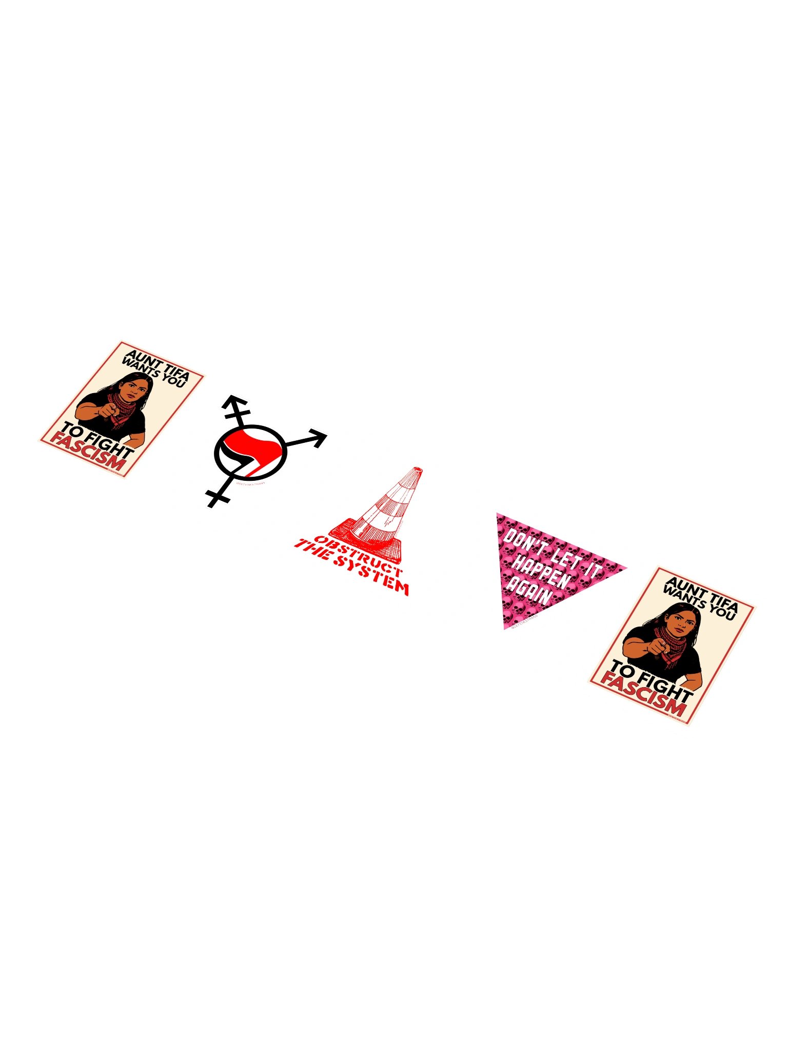 Antifa Sticker Sheet product image (1)