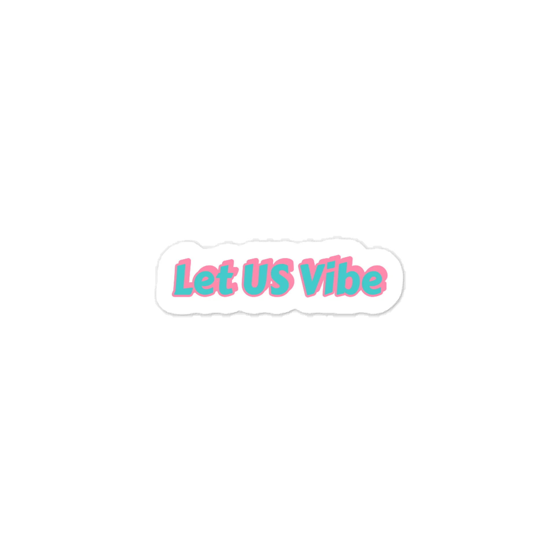 Let US Vibe Sticker product image (1)