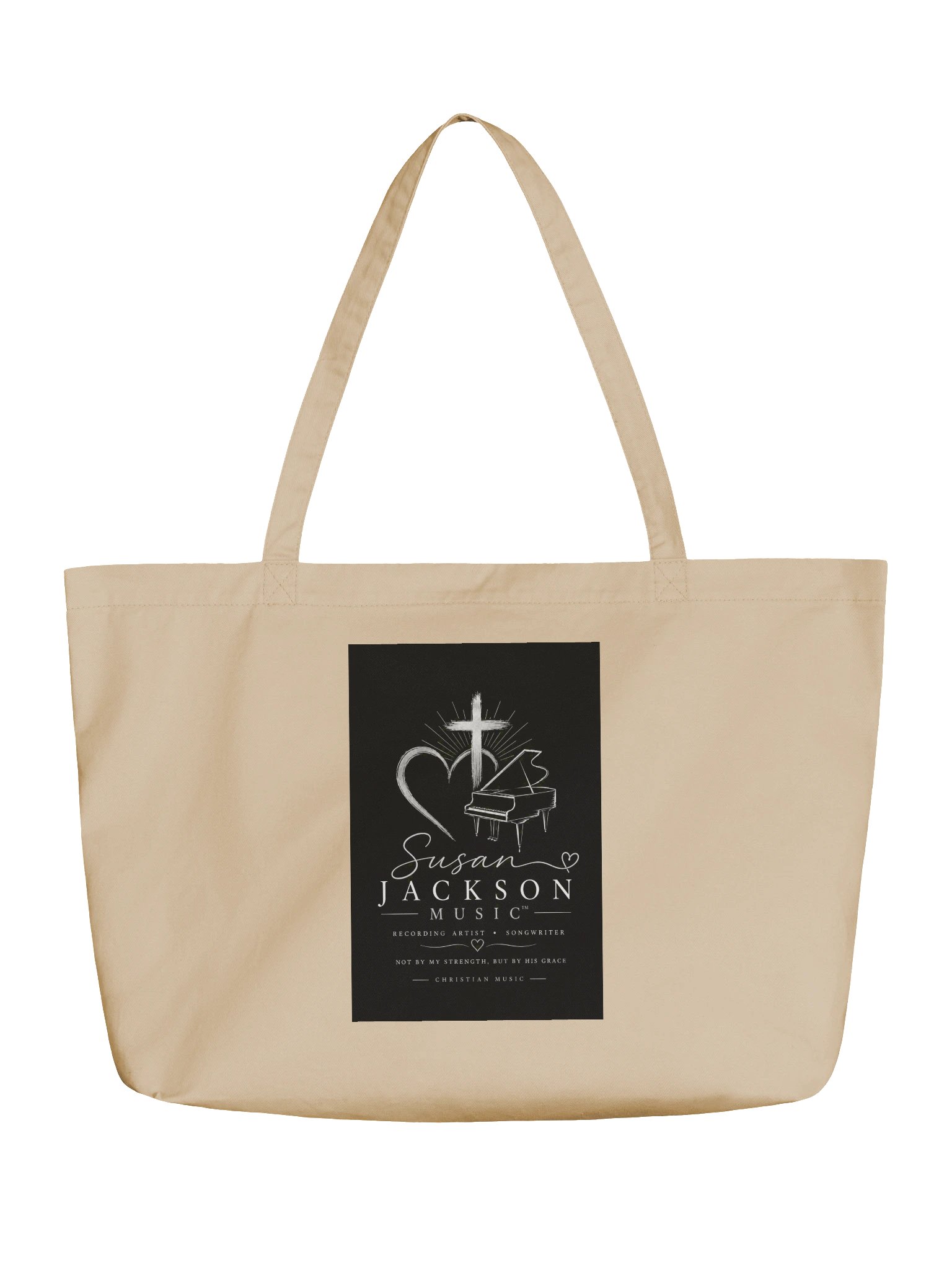 Susan Jackson Music Tote — Piano & Cross product image (1)