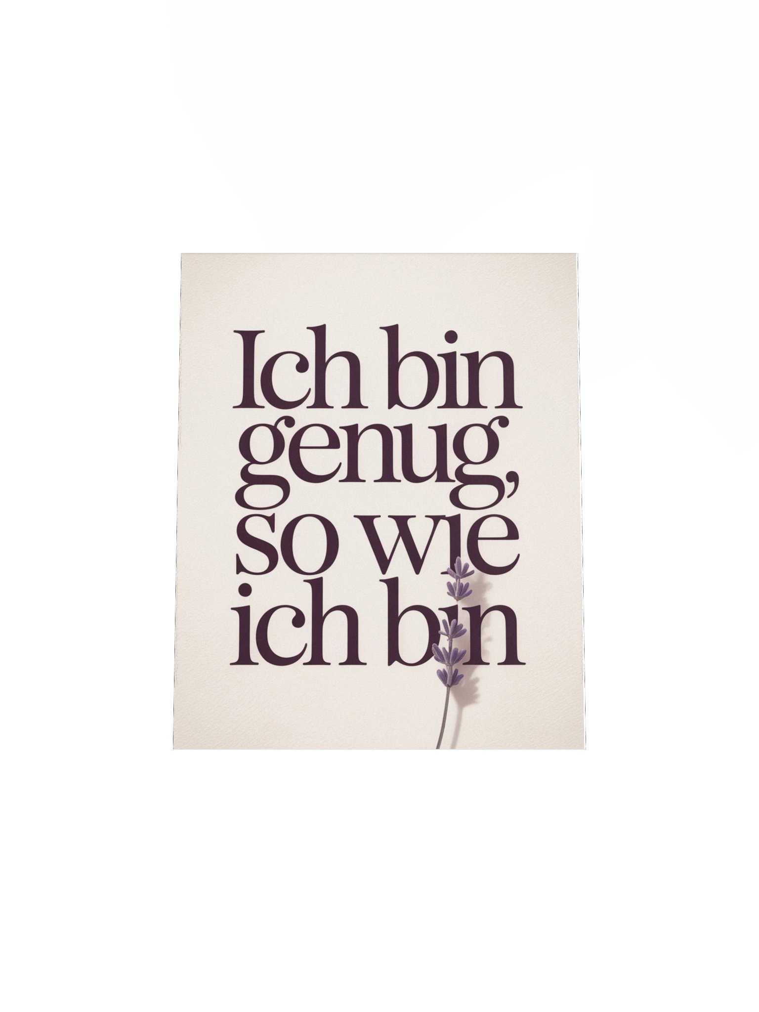 Calm Walls Print – Ich bin genug product image (10)
