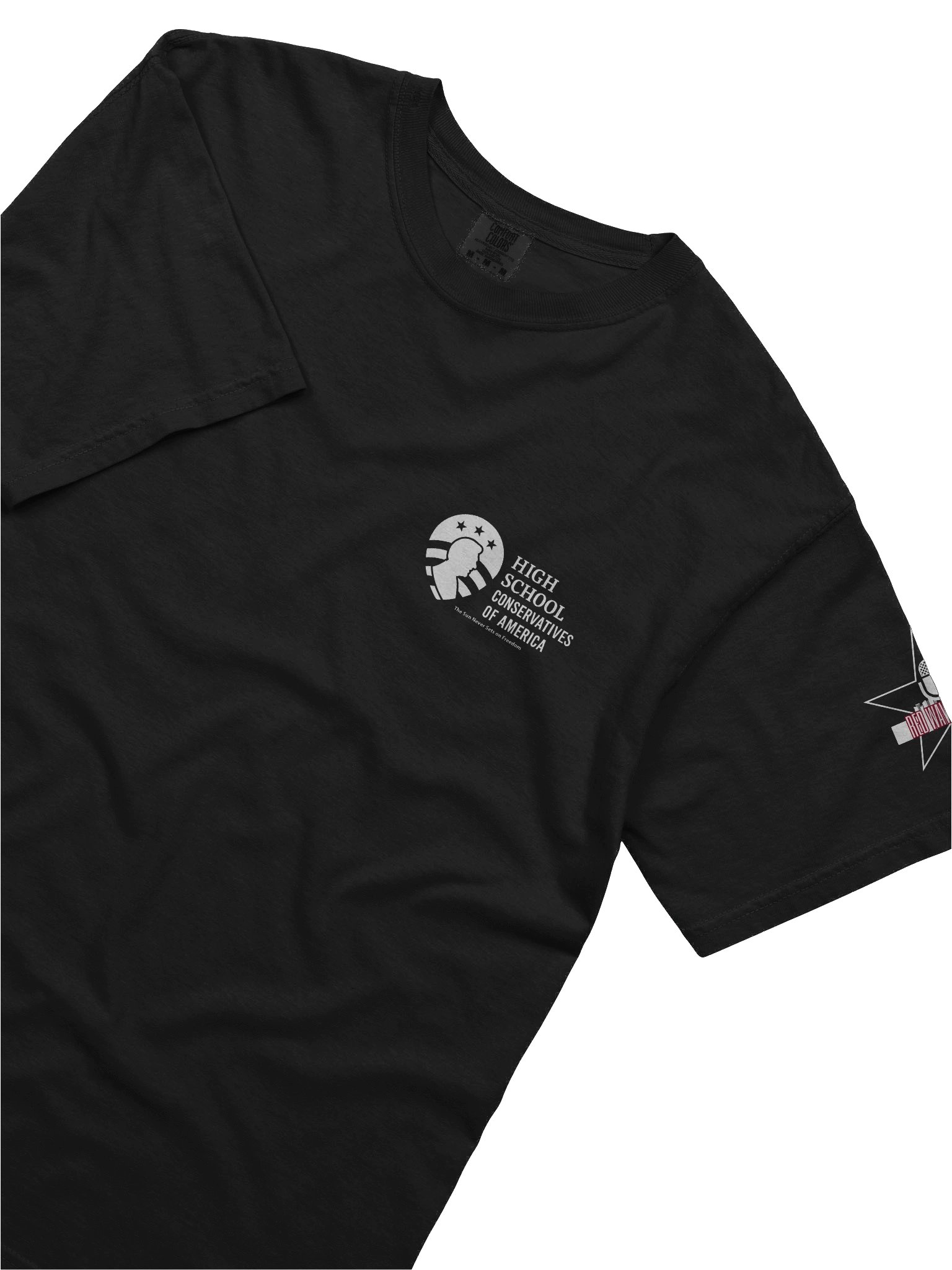 High School Conservatives x Red Wave Rising Podcast T-Shirt product image (5)