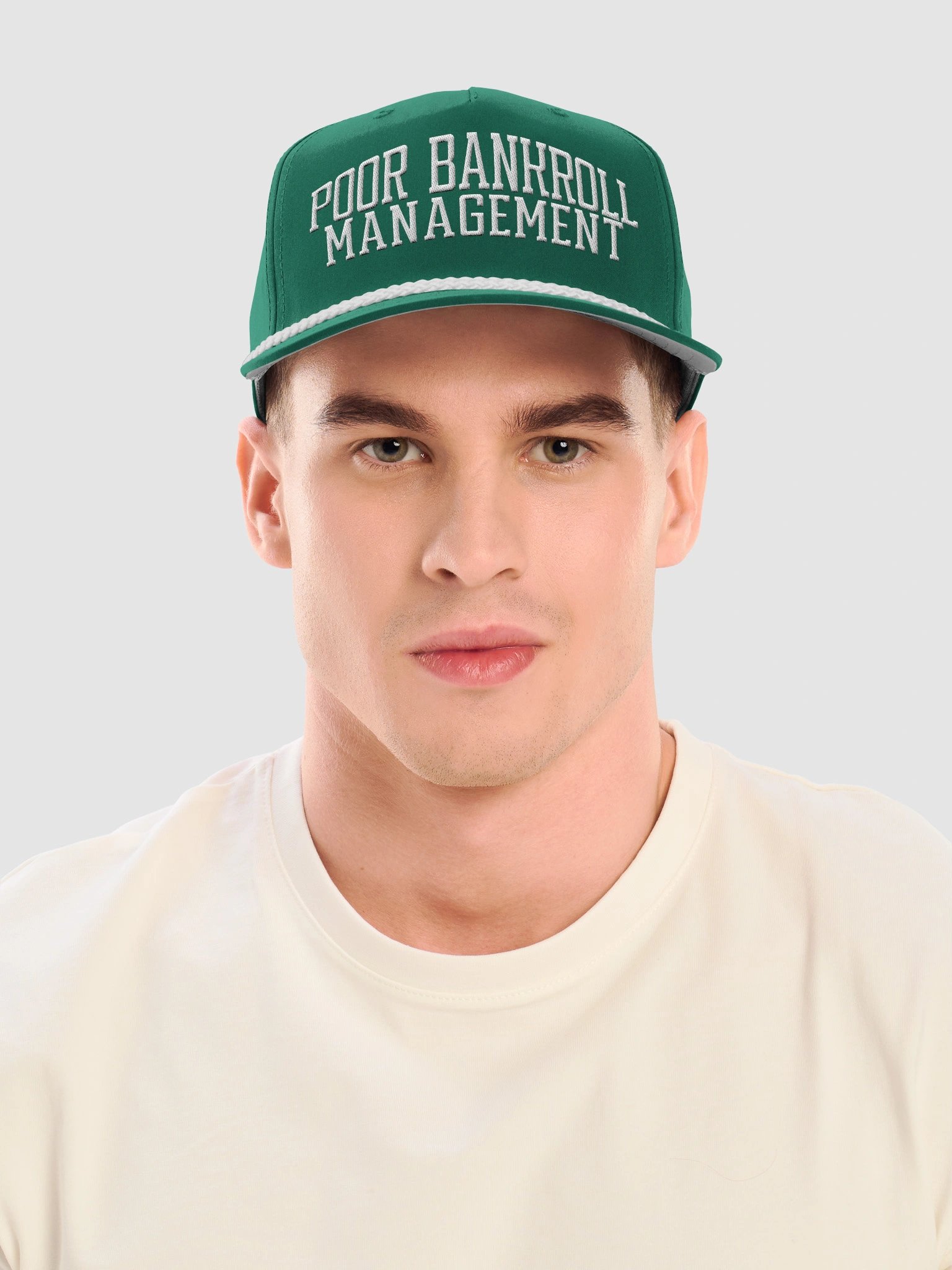 Poor Bankroll Management Rope Hat product image (13)