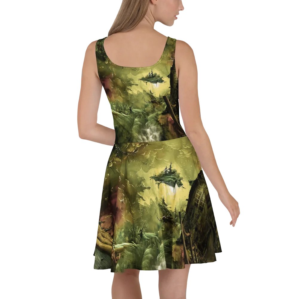 'Elven Stories - Mystical Journey' All-Over Print Skater Dress product image (4)