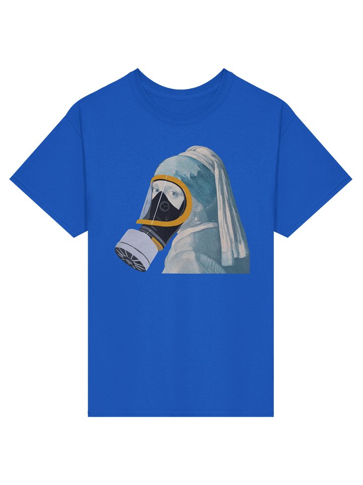 The girl with the gas mask t-shirt product image (1)