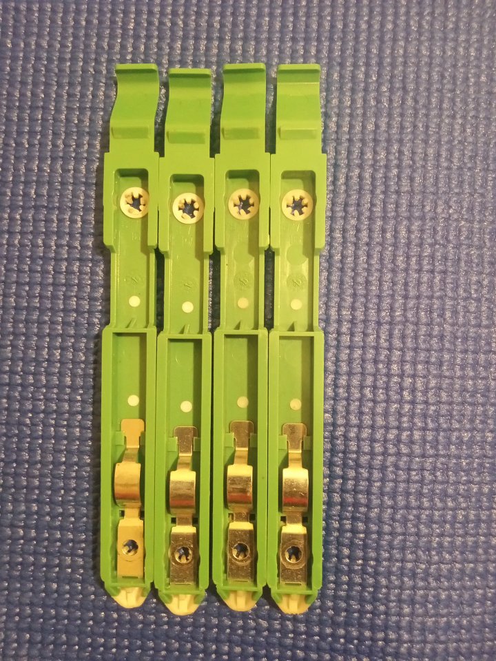 Dell Dimension Optiplex CD DVD 5.25" Drive Rail Brackets 2X(Pairs) product image (2)