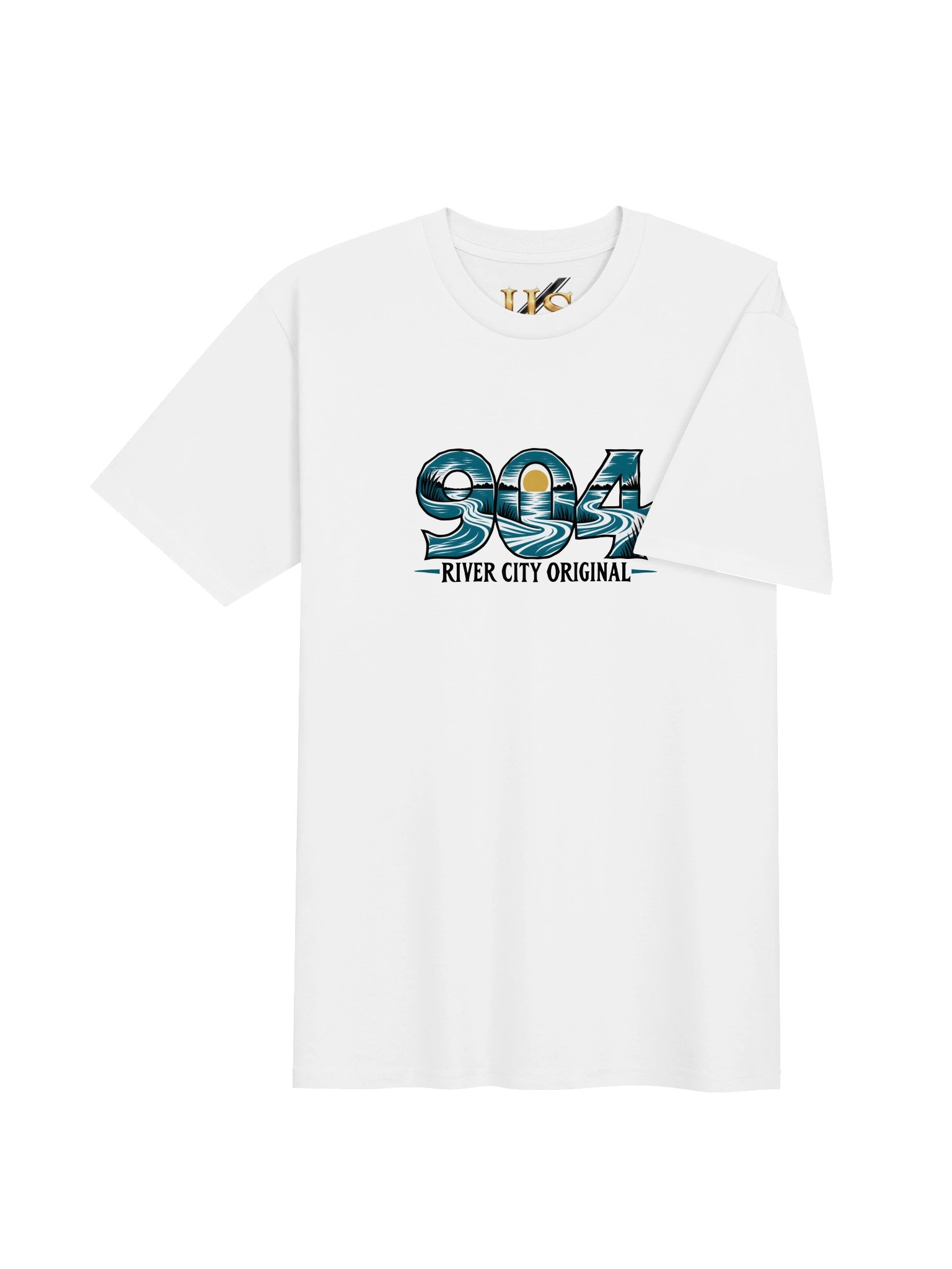 904 River City Original — Can’t Copy the Current White T-Shirt product image (4)