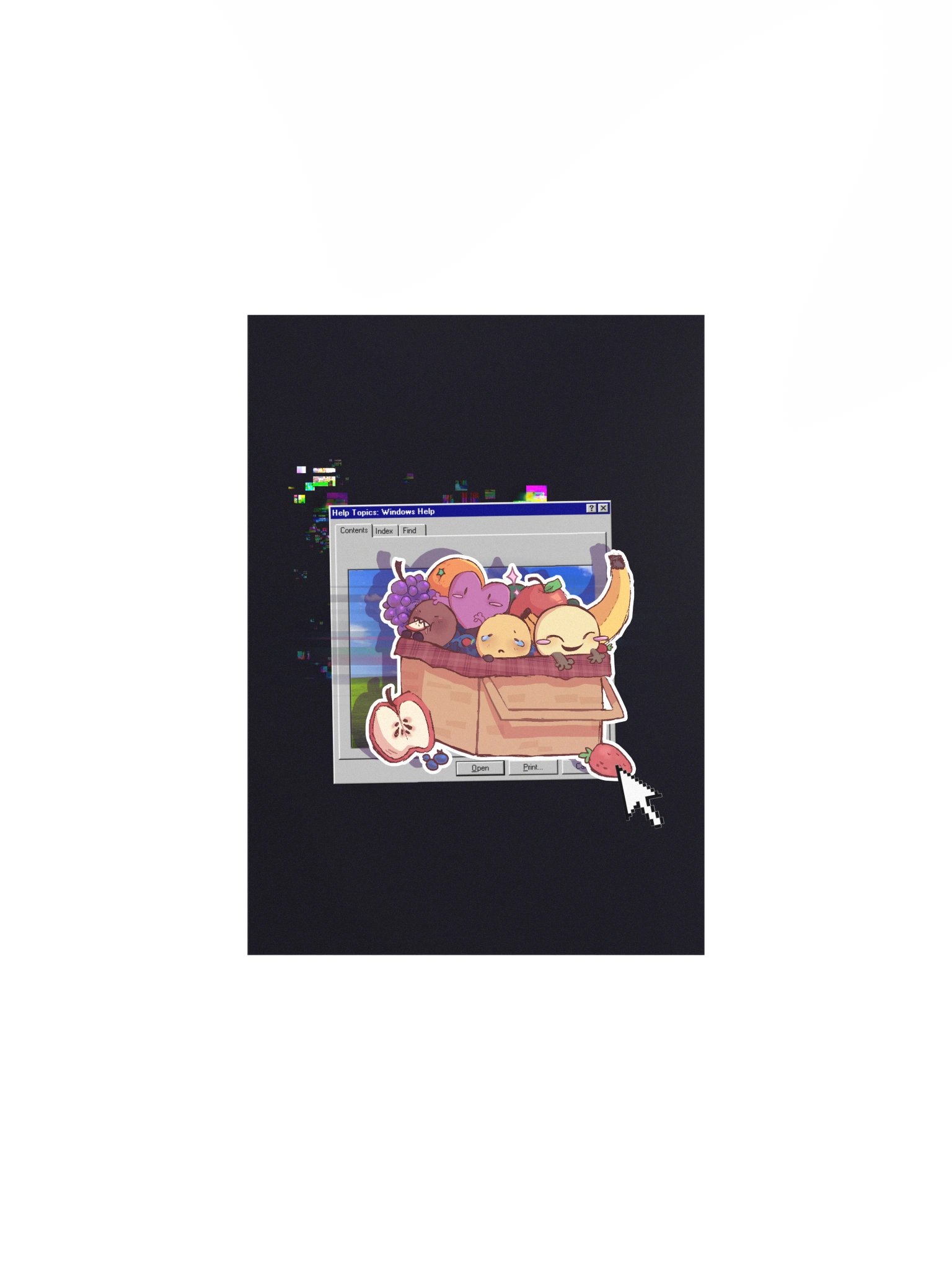 Digital Picnic Poster product image (2)