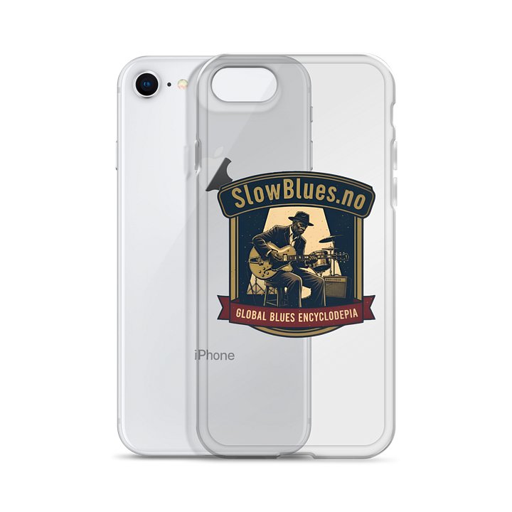 SlowBlues - Clear iPhone Case product image (2)