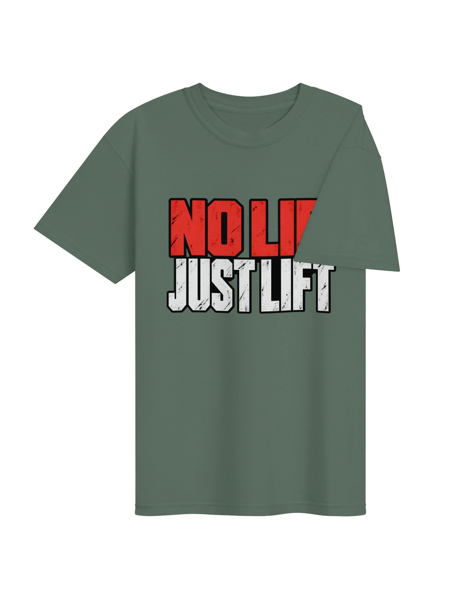 NOLIP Just Lift Distressed Gym Tee product image (40)