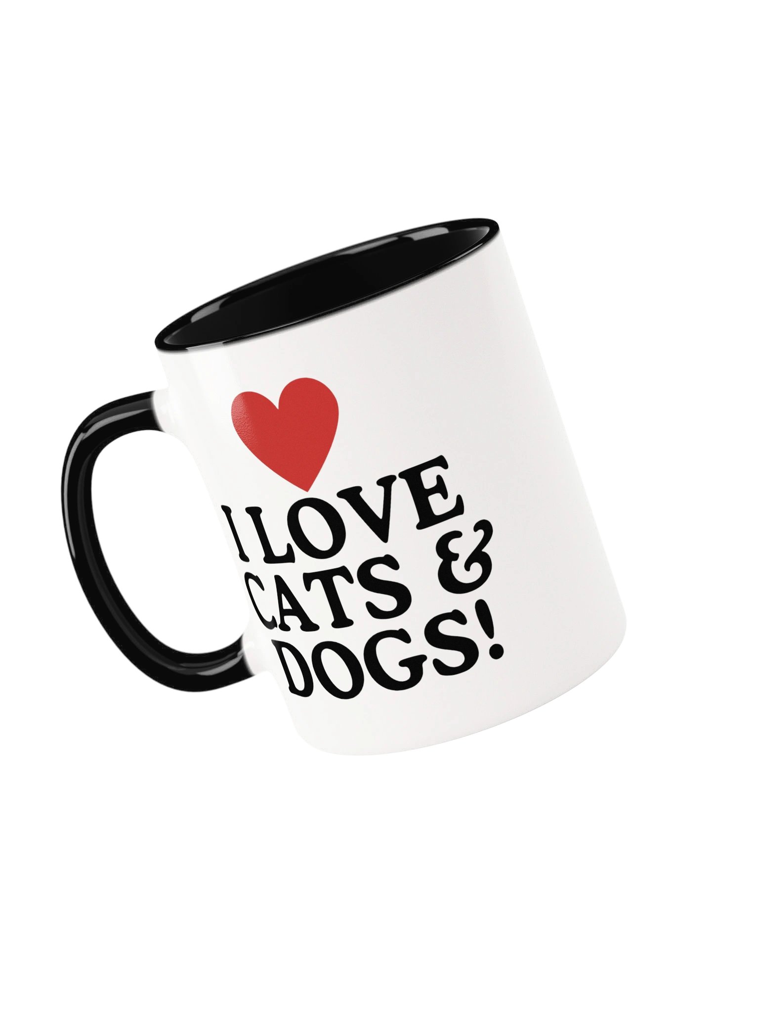 I Love Cats & Dogs Mug product image (21)
