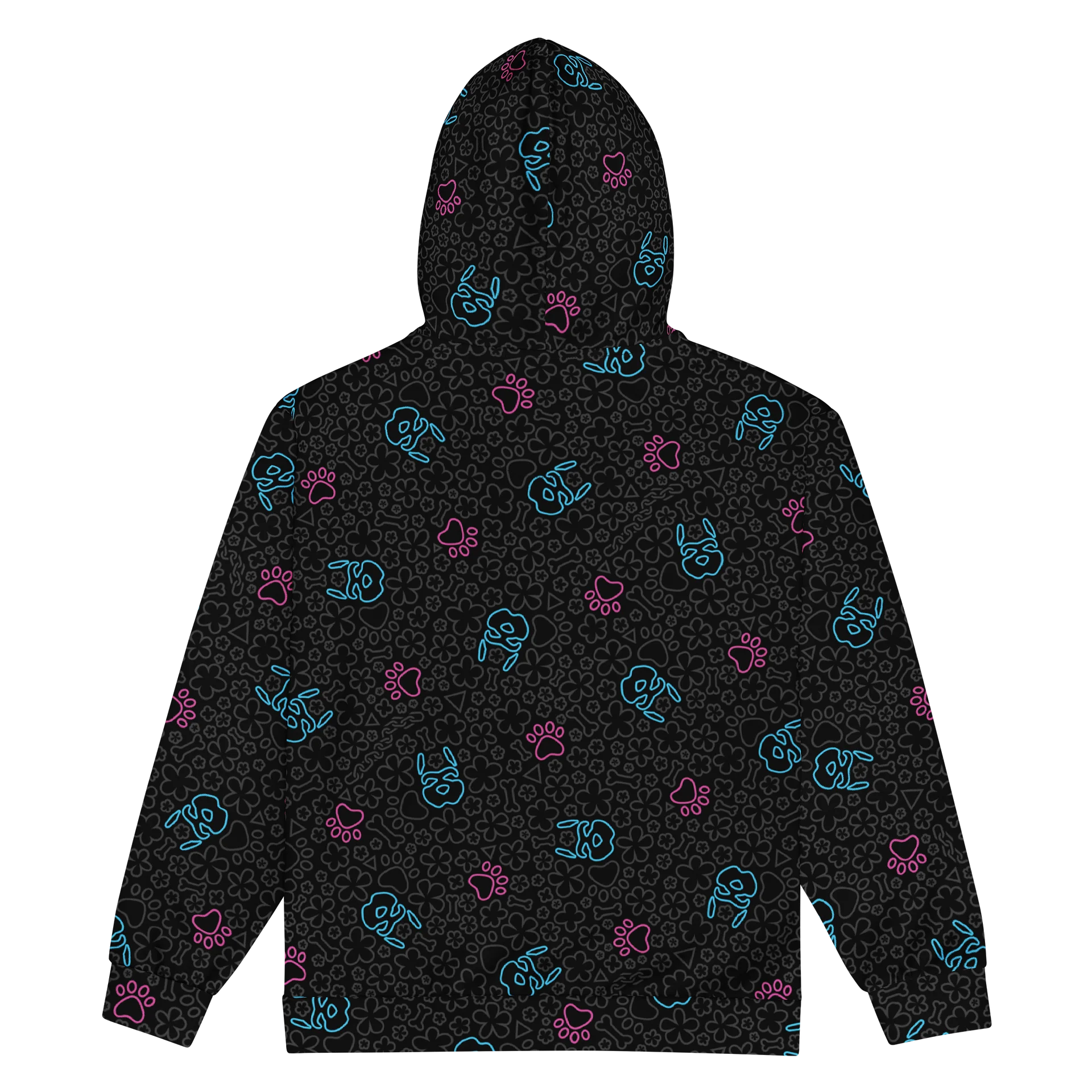 Psych Pattern Zip-Up Hoodie - Night Sitter product image (2)