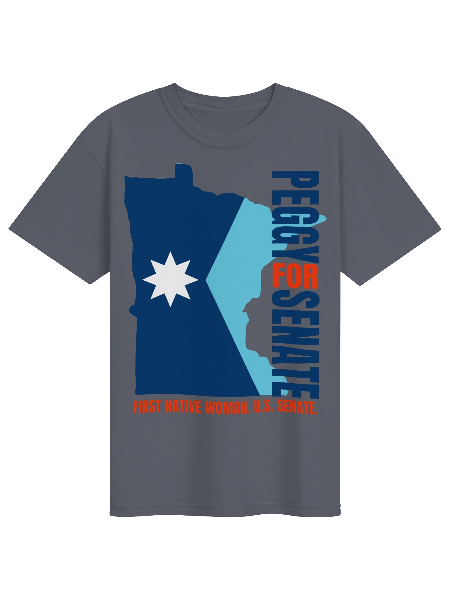 Peggy Flanagan for US Senate T Shirt product image (2)