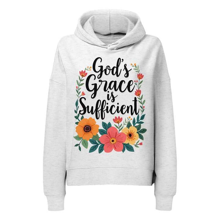 God's Grace Is Sufficient Women's Organic Hoodie product image (1)