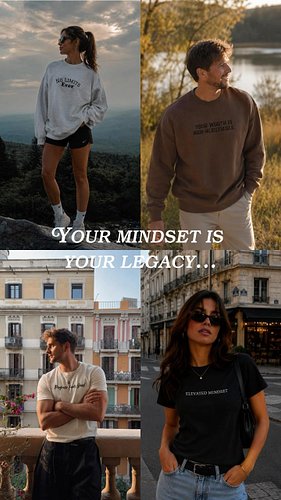 Statement pieces for those who build their own legacy. 
Premium quality. Unmatched purpose. Elevate your everyday wardrobe wi...