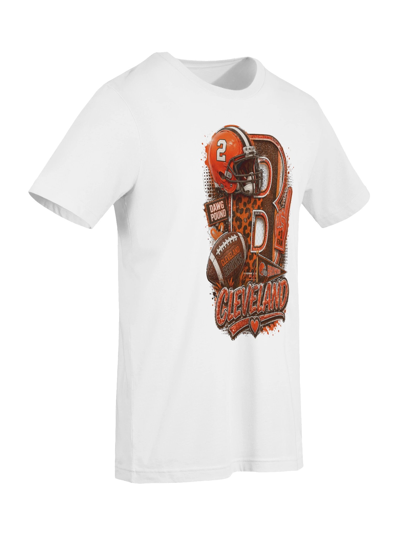 Cleveland Brown Football Tshirt product image (25)