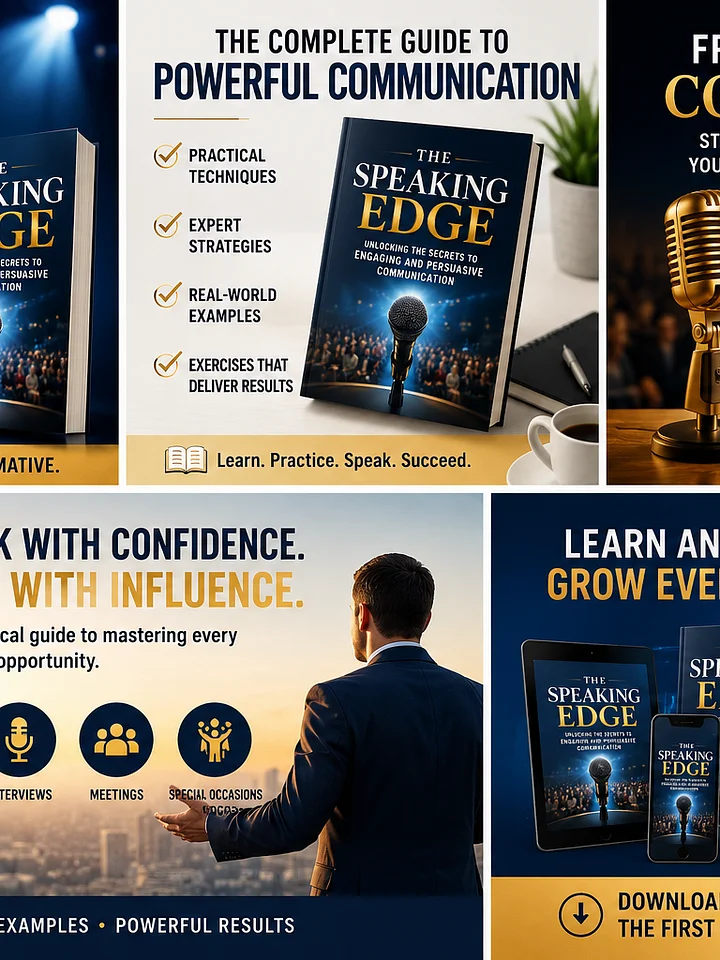 THE SPEAKING EDGE product image (2)
