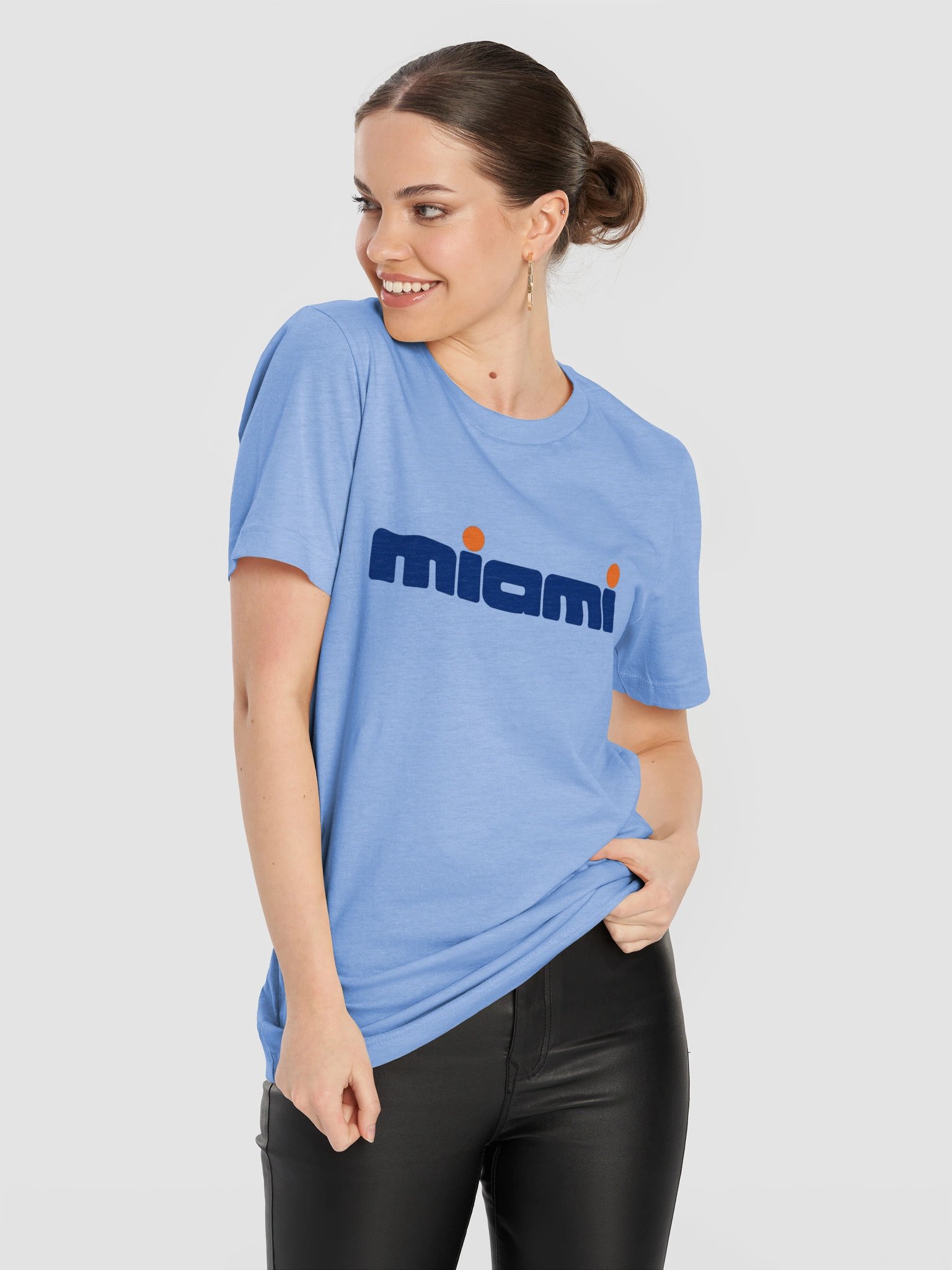 Miami Blue Dot Graphic Tee product image (11)