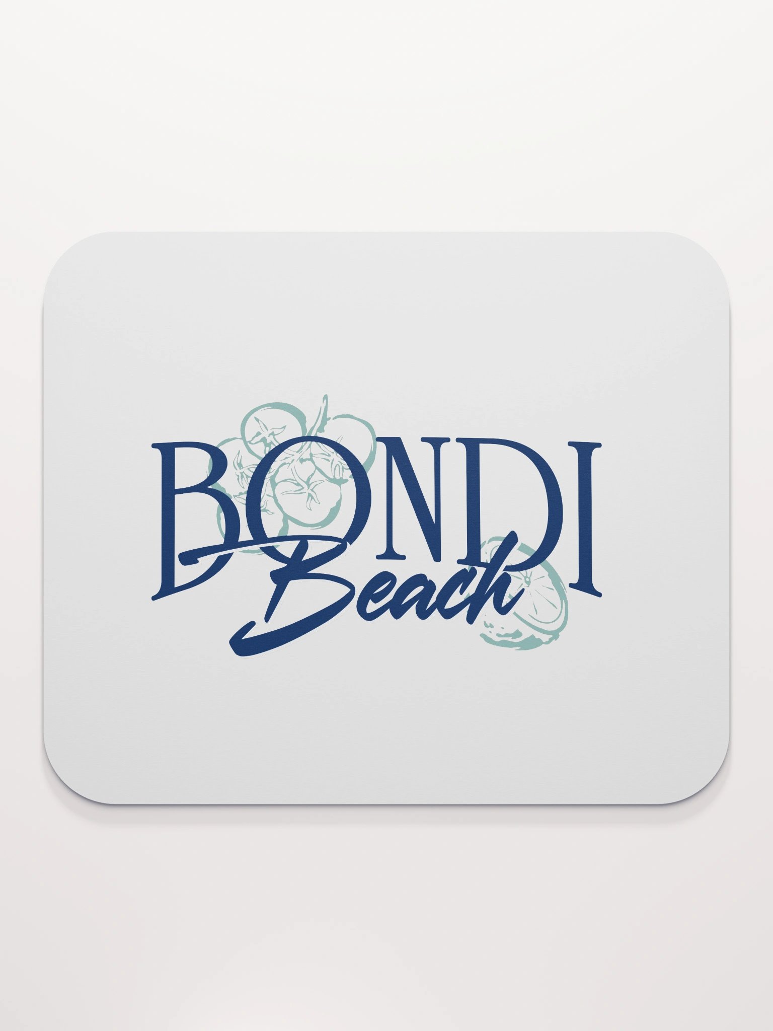 Bondi Beach Blue Graphic Mouse Pad product image (2)
