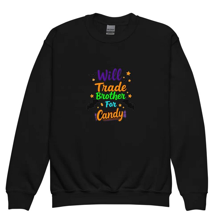 Will Trade Brother For Candy Youth Sweatshirt product image (2)